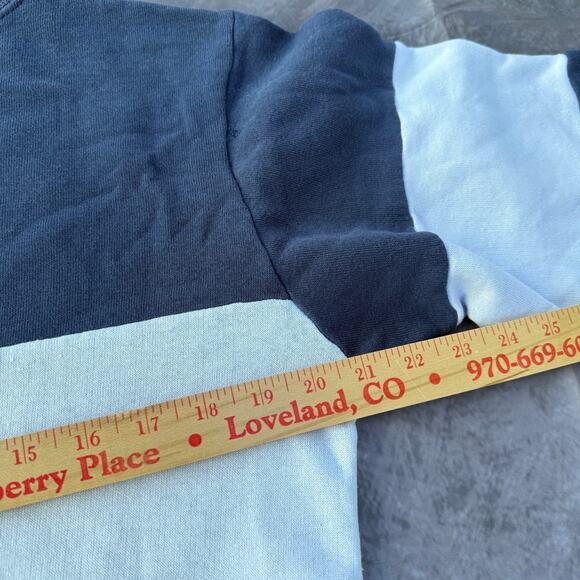 Vintage 80's Villanova Wildcats Blue White Crewneck Pullover Sweatshirt Sz M - Picture 10 of 10